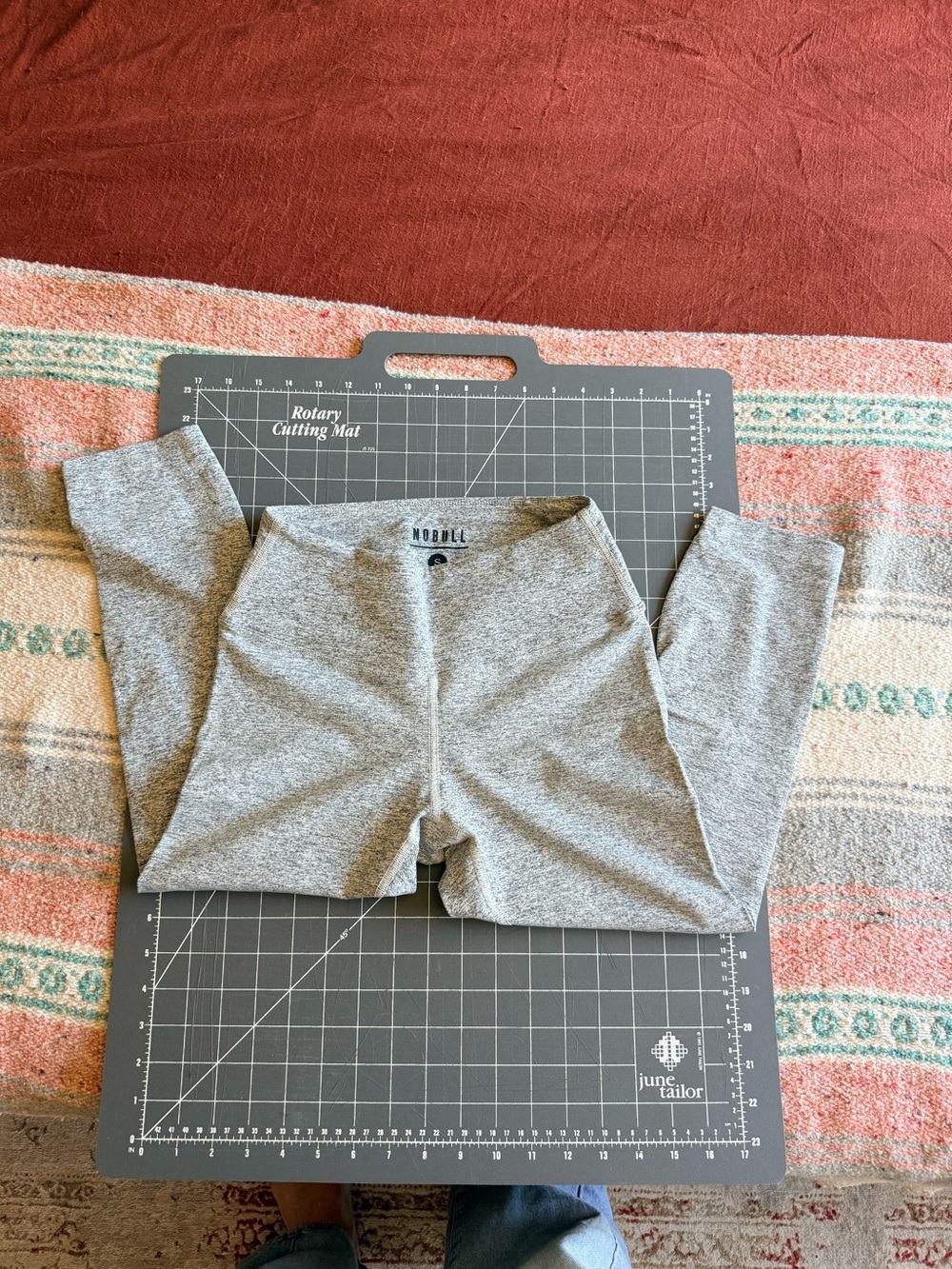 NOBULL Grey Athletic Capri Leggings